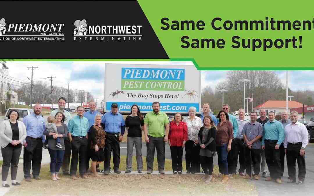 Piedmont Pest Control to Serve Laurens, SC with the Northwest Exterminating Name Moving Forward