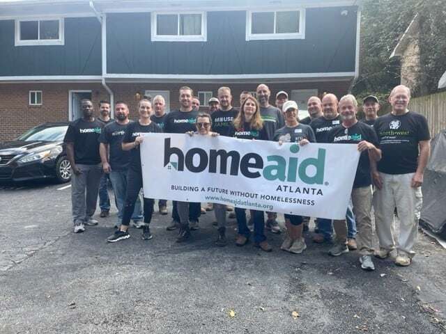 homeaid atlanta october good deed team Home aid 1
